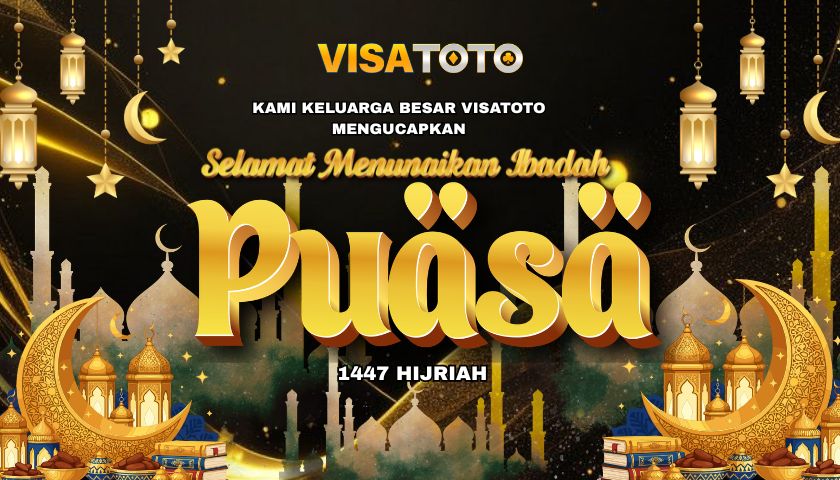 Kami Keluarga Besar VISATOTO Mengucapkan Selamat Menunaikan Ibadah Puasa 1447 Hijriah 🧧🌙